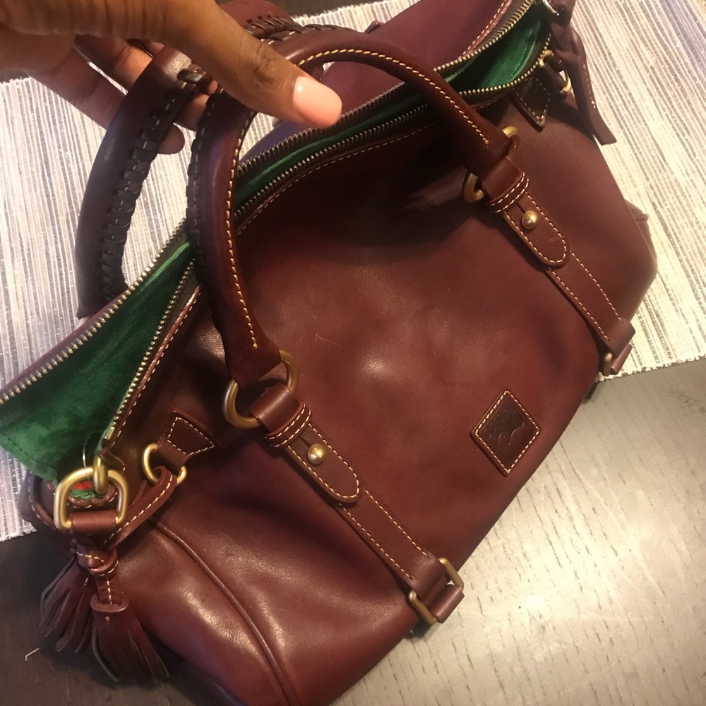 Dooney & Burke Florentine Leather Satchel